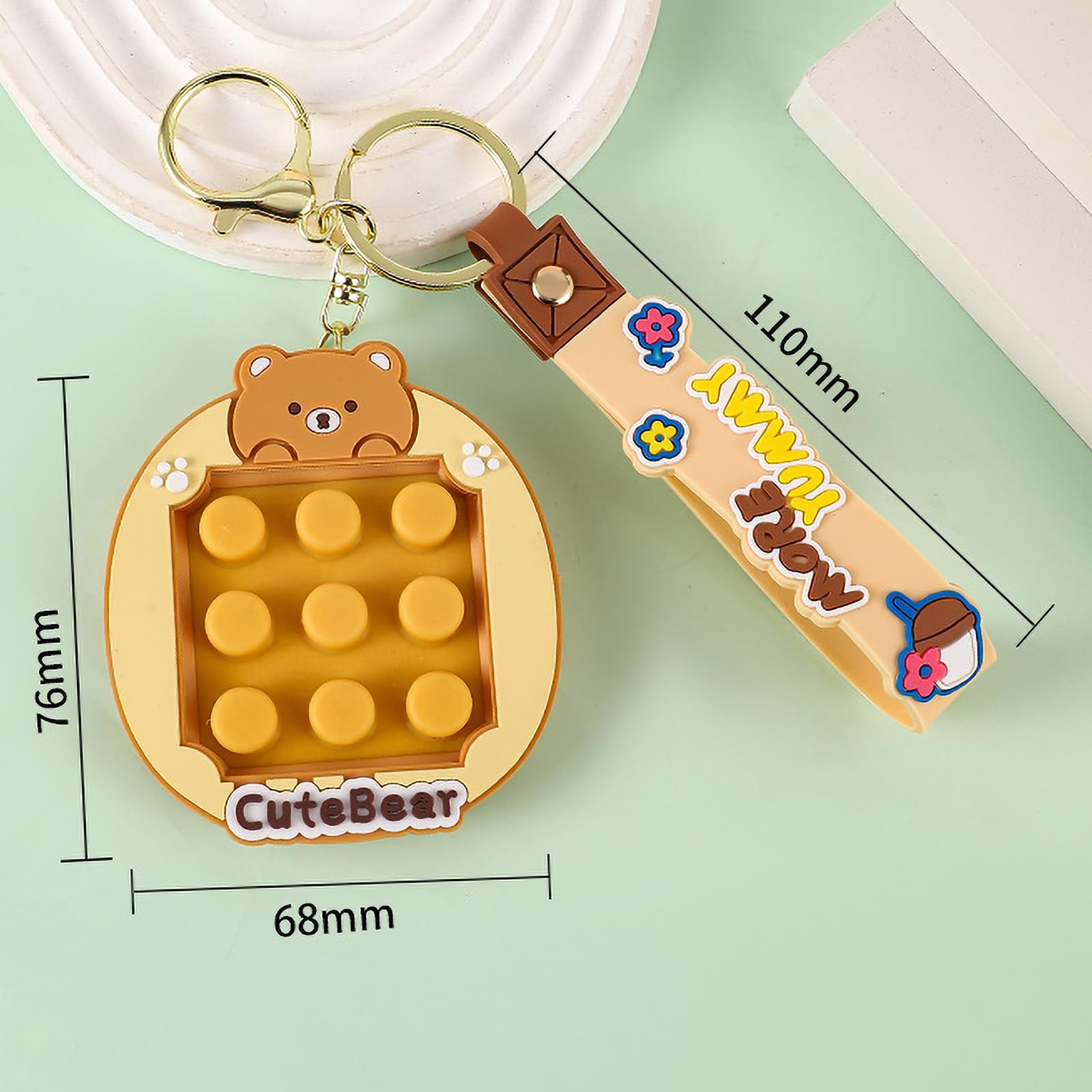 Amazon | スクイーズ豆【5個】枝豆 キーホルダー 大豆おもちゃ 解消